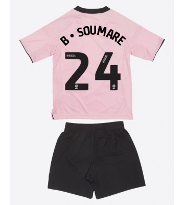 Leicester City Boubakary Soumare #24 Tredjetrøje Børn 2025-26 Kortærmet (+ Korte bukser)
